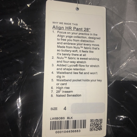 Lululemon Align HR Pant 28” - Picture 4 of 8
